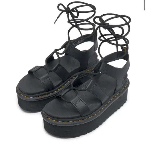 [BUNJANG] Dr. Martens Natilla XL Black Boots Size 4 / 닥터마틴나틸라XL 블랙 아테나 사이즈4