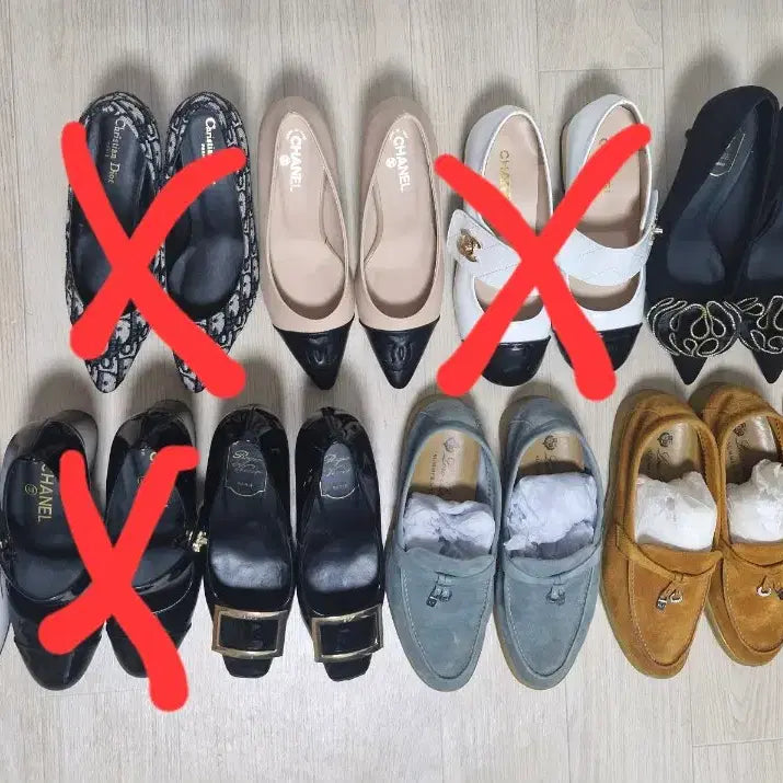 [BUNJANG] Designer Inspired Women's Shoes Assorted Styles / 샤 스타일 신발들 230