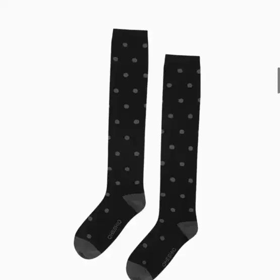 [BUNJANG] Ohecio Polka Dot Knee Socks / 오헤시오 도트 땡땡이 니삭스