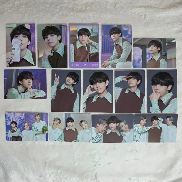 [BUNJANG] BTS V Taehyung "Into the Cosmos" Photocard Set Bundle / BTS 소우주 뷔 V 태형 포토카드 세트 일괄 판매 양도 방탄소년단 포카