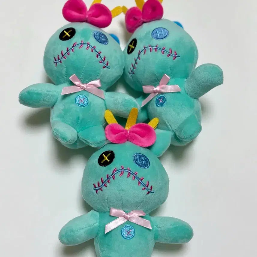 [BUNJANG] Stitch Scrump Doll Keychain / 스티치 스크럼프 인형 키링