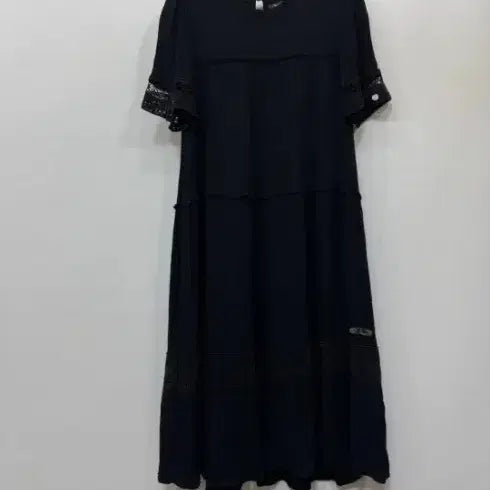 [BUNJANG] Thursday Island Black Lace Long Dress / 썰스데이 아일랜드 블랙 레이스 원피스