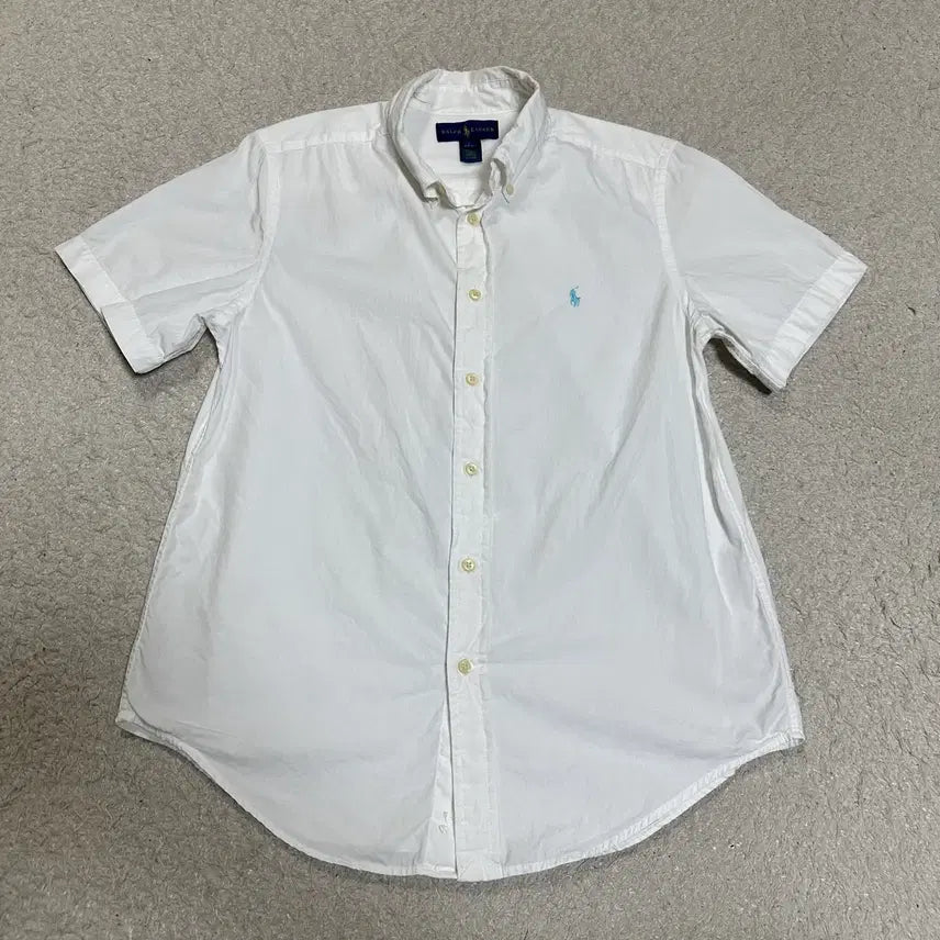 [BUNJANG] Polo Ralph Lauren White Short Sleeve Shirt Women's L / 폴로 랄프로렌 반팔 셔츠 화이트 여성 추천