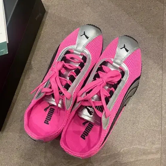 [BUNJANG] Puma H-street OG Pink Sneakers / 푸마 Puma H-street OG Pink 스니커즈