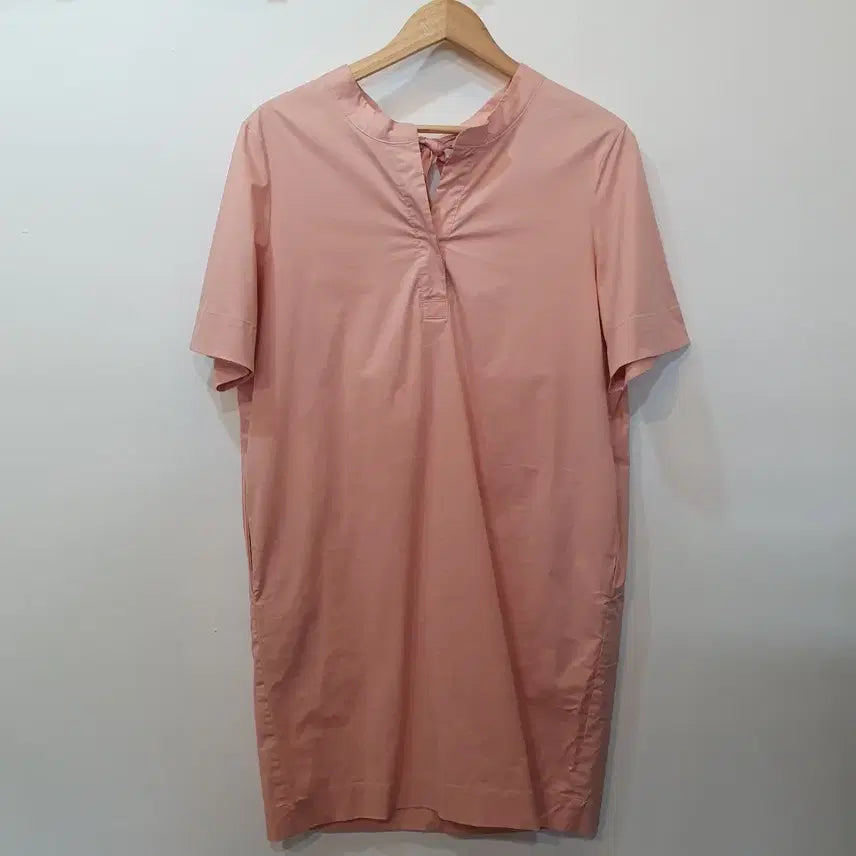 [BUNJANG] Beanpole Linen Ribbon Dress / 빈폴 바스락 리본 원피스