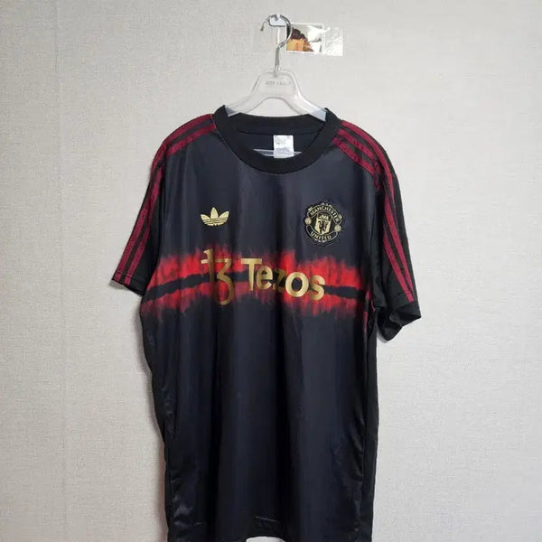 [BUNJANG] Adidas Manchester United Football Jersey Black Gold 2XL / 아디다스 맨체스터 유나이티드 축구 유니폼 블랙 골드 2xl