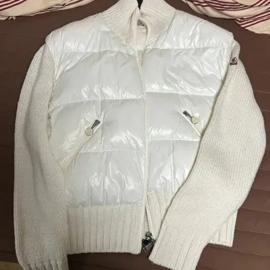 [BUNJANG] Moncler Knit Padded Jacket / 몽클레어 니트패딩