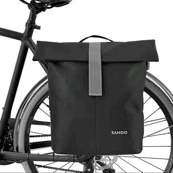 [BUNJANG] SAHOO 14L Bicycle Pannier Bag with Backpack Strap / $[새제품]자전거가방 자전거패니어가방 짐받이가방 백팩