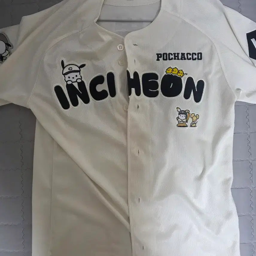 [BUNJANG] SSG Landers Pochacco Uniform #19 Jo Byung-hyun Size 95 / SSG랜더스 인천 포차코 유니폼 95 조병현