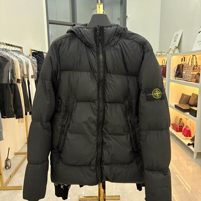 [BUNJANG] Stone Island Crinkle Reps Down Jacket / [정품] 스톤아일랜드 크링클랩스 패딩