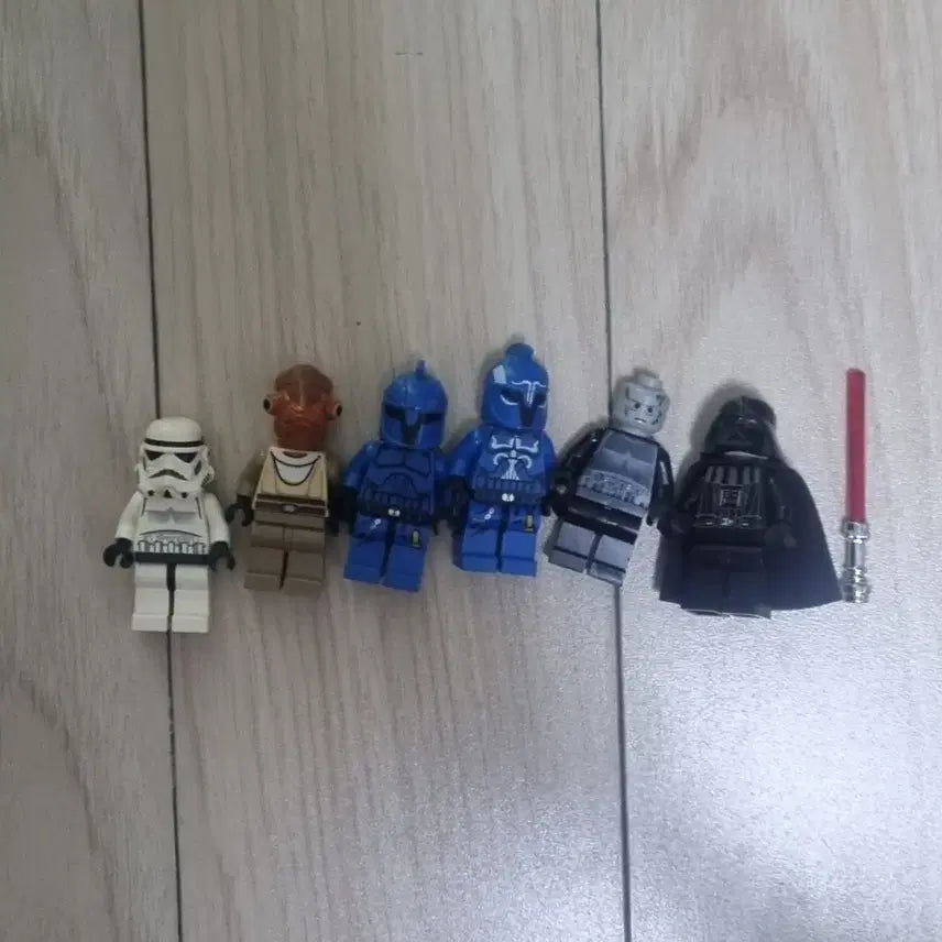 [BUNJANG] LEGO Star Wars Minifigures Lot of 6 / 레고 스타워즈 미니피규어 6개