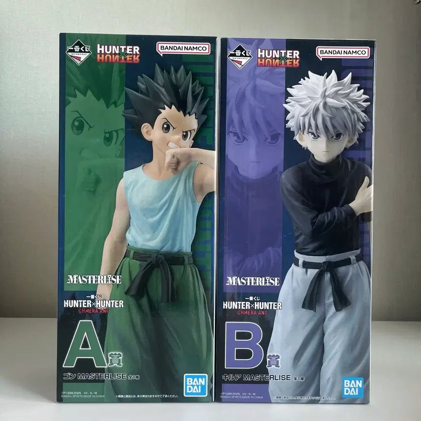 [BUNJANG] Hunter x Hunter Chimera Ant Ichiban Kuji A Prize Gon B Prize Killua Set / 택포 30)헌터헌터 제일복권 키메라앤트 쿠지 A상 곤 B상 키르아