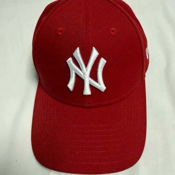 [BUNJANG] New Era MLB New York Yankees Basic Ball Cap Red / 뉴에라 MLB 뉴욕 양키스 베이직 볼캡 레드