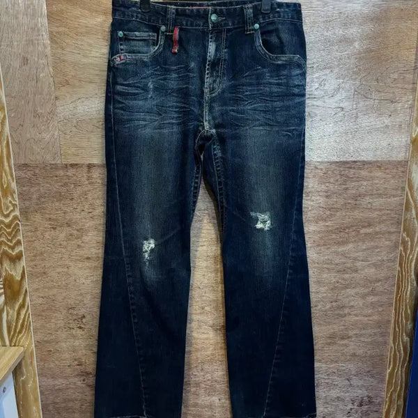[BUNJANG] ASK Men's Bootcut Denim Pants Size 34 / ASK 에스크 남성 데님팬츠 청바지 부츠컷 34사이즈