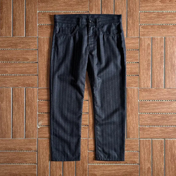 [BUNJANG] Comme des Garçons 00s Stripe Wool Slacks S / 00s 꼼데가르송 스트라이프 울 슬랙스 S