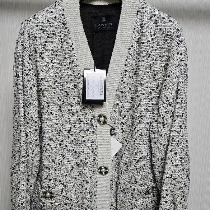 [BUNJANG] Lanvin Collection Tweed Cardigan / 랑방 컬렉션 트위드 가디건