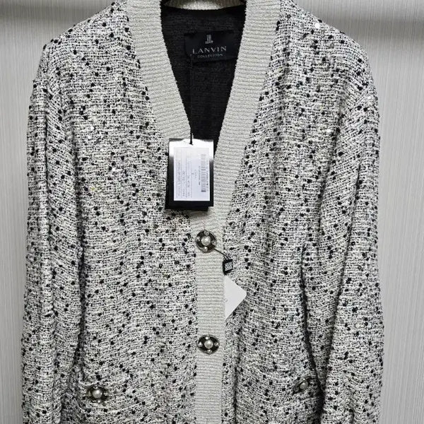 [BUNJANG] Lanvin Collection Tweed Cardigan / 랑방 컬렉션 트위드 가디건