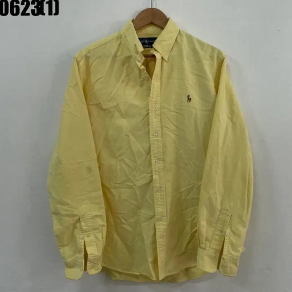 [BUNJANG] Polo Ralph Lauren Oxford Shirt Yellow L / 폴로 랄프로렌 옥스포드 셔츠 옐로우 L