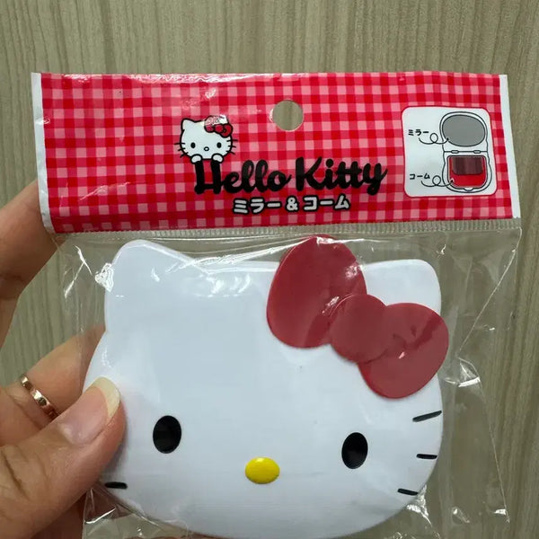 [BUNJANG] Sanrio Hello Kitty Mirror and Comb Set / 일본정품 산리오 헬로키티 거울빗 세트