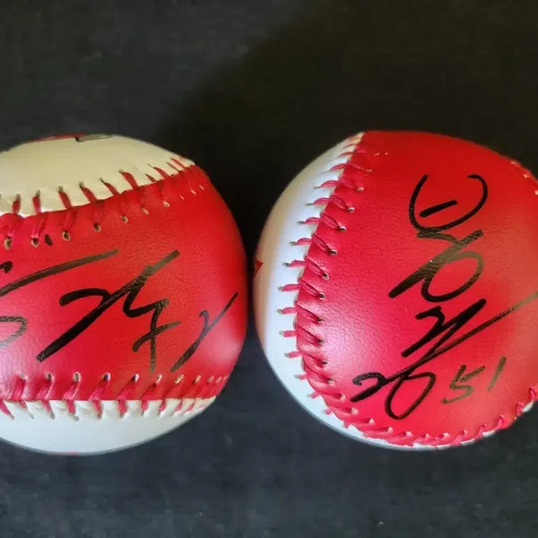 [BUNJANG] SSG Landers Park Sung-han & Bong Jung-keun Autographed Baseball Bundle Set / SSG 랜더스 박성한 봉중근 친필 로고 싸인볼 일괄판매