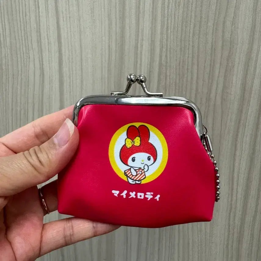 [BUNJANG] Sanrio My Melody Coin Pouch Red / 일본정품 산리오 마이멜로디 동전지갑 레드