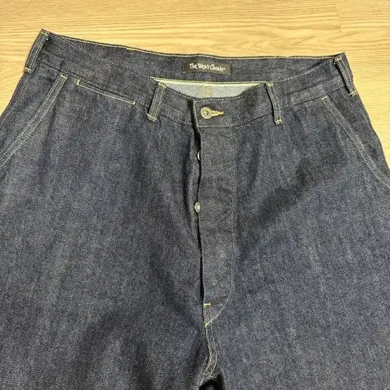 [BUNJANG] RAWKUZ Indigo Shell Beige Denim / 뤡코즈 인디고 쉘비지 3사