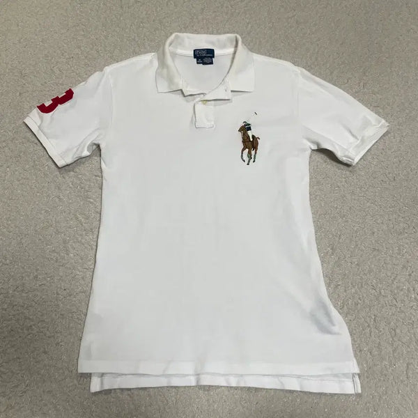 [BUNJANG] Polo Ralph Lauren Big Pony T-Shirt / 폴로 랄프로렌 빅포니 반팔 카라티