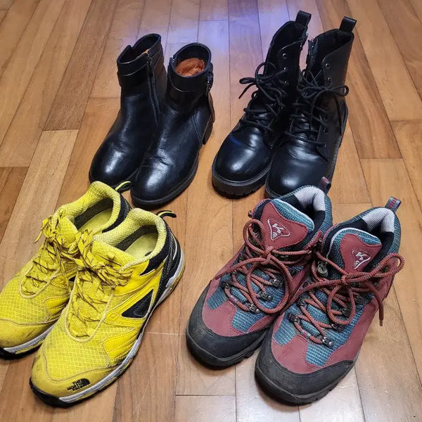 [BUNJANG] The North Face Hiking Boots (245mm) - Bundle / 245mm 노스페이스 등산화 외 모두일괄 택포