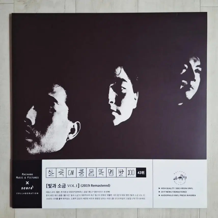 [BUNJANG] Light & Salt 1st Album LP Black Edition / 빛과 소금 1집  LP 블랙반