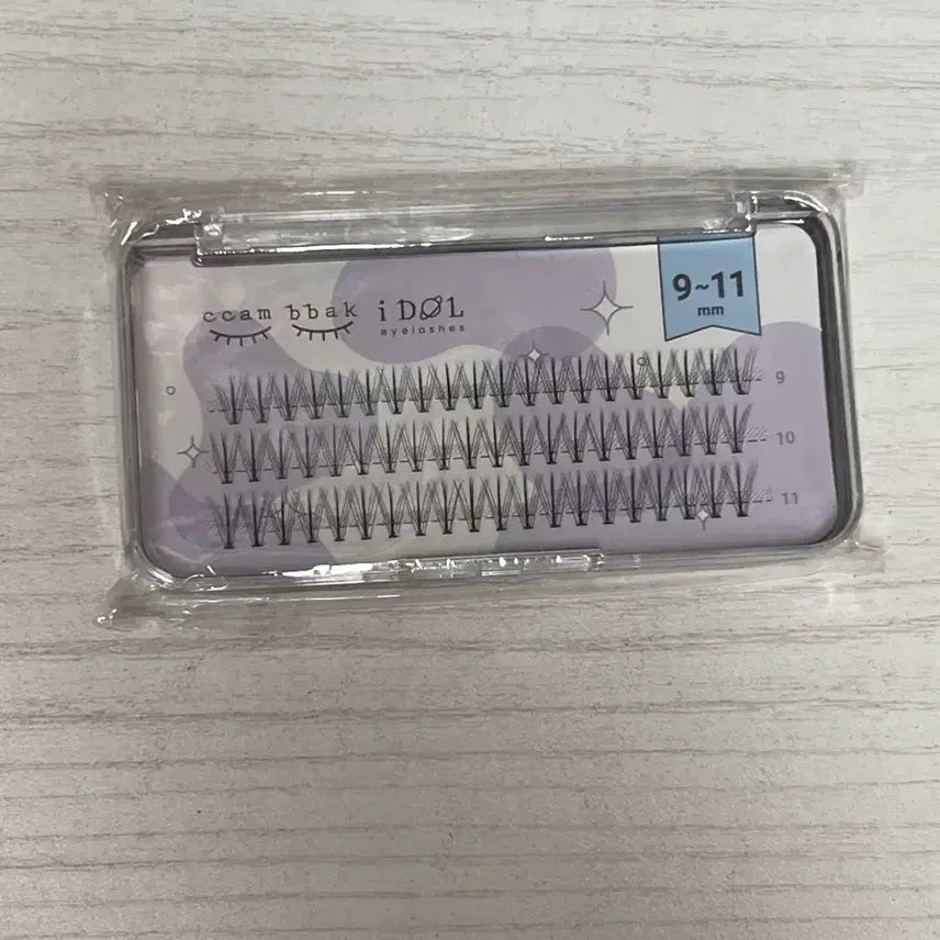 [BUNJANG] Idol Eyelash Individual False Eyelashes (9-11mm) / 아이돌 아이래쉬 9-11mm 속눈썹