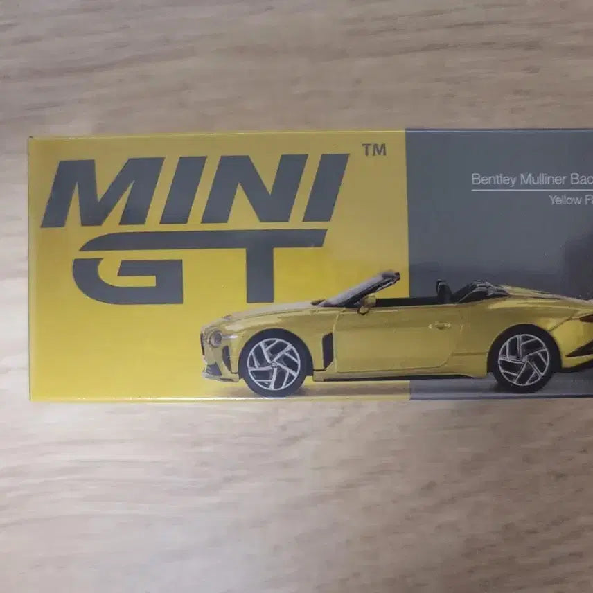 [BUNJANG] Mini GT 406 Bentley Mulliner Bacalar Yellow Flame / 미니지티 406 벤틀리 뮬리너 바칼라