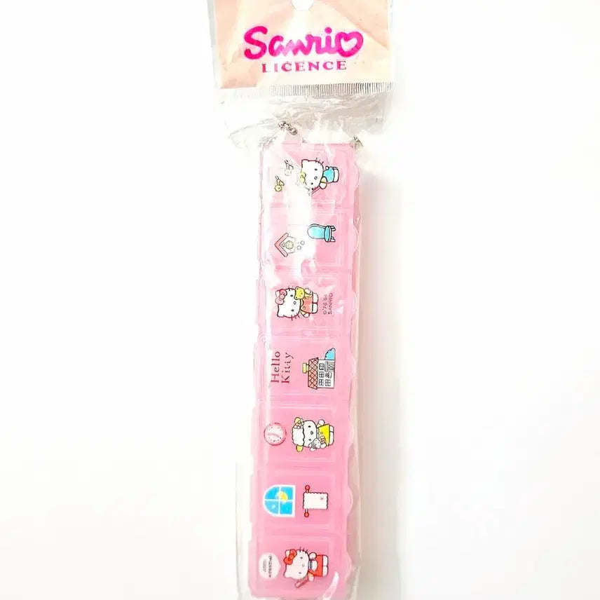 [BUNJANG] Sanrio Hello Kitty Storage Box Pill Box / 카오하나 키티 수납함, 키티 보관함, 키티 약통