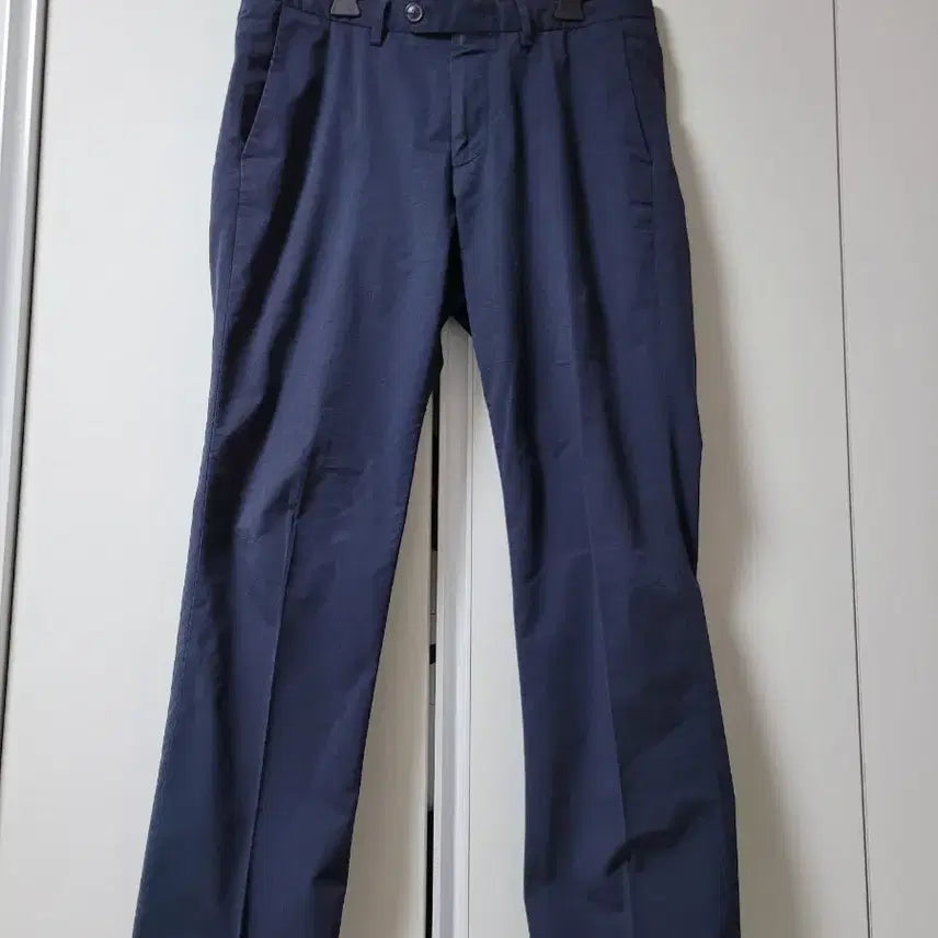 [BUNJANG] Hazzys Men's Cotton Pants Navy Size 30-31 / 헤지스 남성 면바지 네이비(30~31)