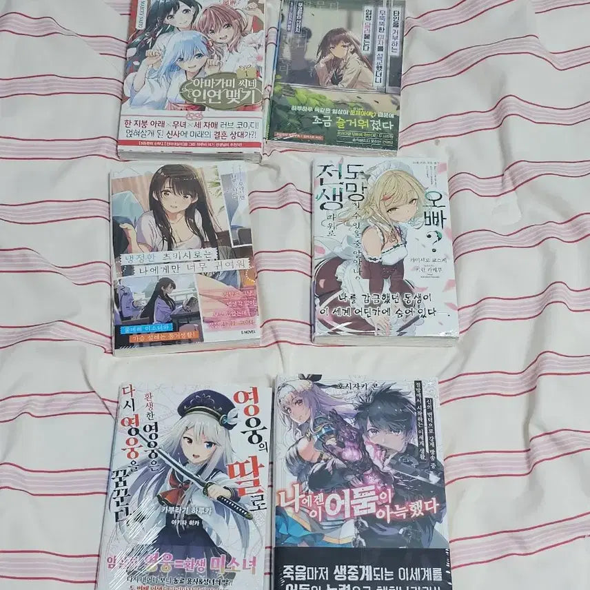 [BUNJANG] Light Novel & Comic Book Bundle (First Edition, Sealed) / 라노벨 코믹스 묶음