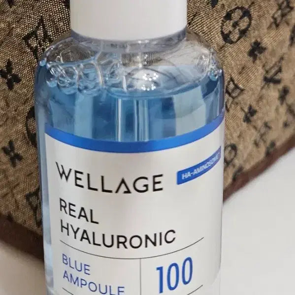 [BUNJANG] Wellage Real Hyaluronic Blue Ampoule 100 75ml / [미개봉]웰라쥬 리얼 히알루로닉 블루 앰플 100 75ml 1개