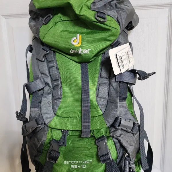 [BUNJANG] Deuter Aircontact 35+10 Hiking Backpack Green / 도이터 에어컨택트 35+10 등산 배낭 그린
