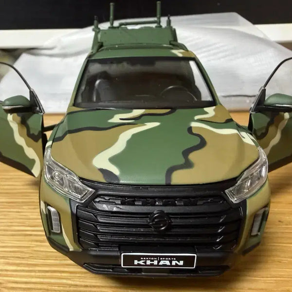 [BUNJANG] Rexton Sports Military Minicar Diecast Model / 렉스턴 스포츠 밀리터리 미니카. 다이캐스트