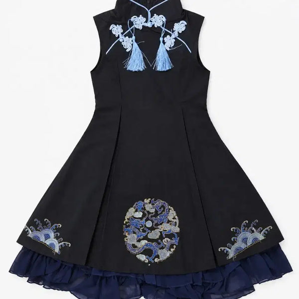 [BUNJANG] Chung Hwa Style Lolita Dress Set / 중화풍 로리타 M