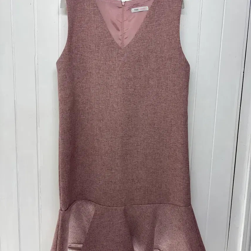 [BUNJANG] Trend Collection Pink Flare Dress / 트렌드컬렉션 핑크 원피스 F(~66까지)   다