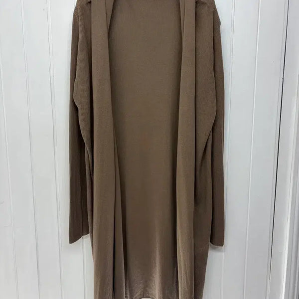 [BUNJANG] Vera Wang Brown Long Cardigan / 베라왕 롱 가디건 여성100(88)  다