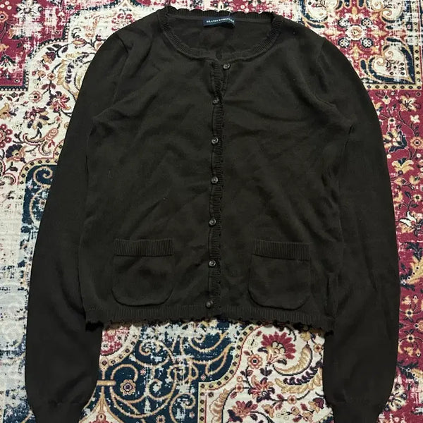 [BUNJANG] Brandy Melville Brown Cardigan / 브랜디멜빌 브라운 가디건