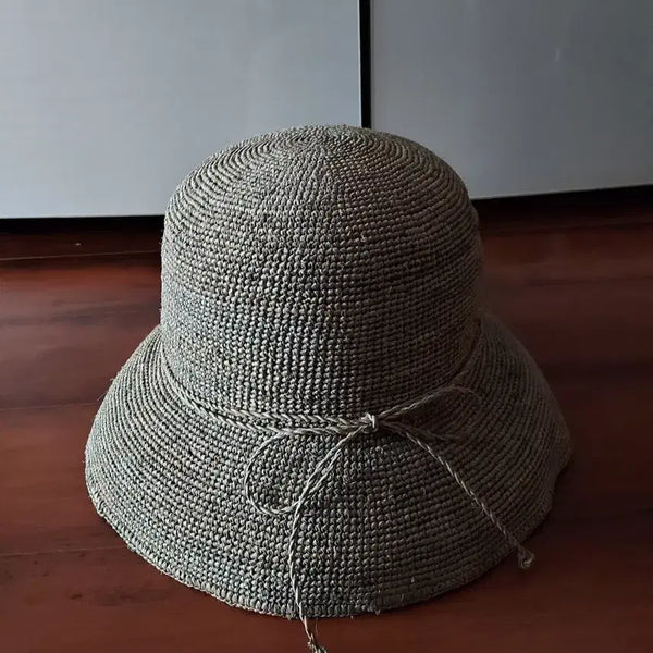 [BUNJANG] Anthology Raffia Bucket Hat / 엔솔로지   라피아  버킷햇   새상품