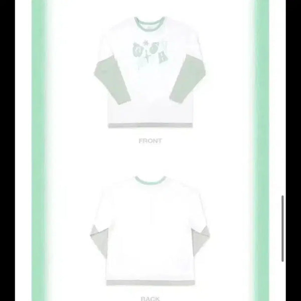 [BUNJANG] NCT WISH Layered T-Shirt MD / 오늘만 3.5)엔시티 위시 레이어드 티셔츠md