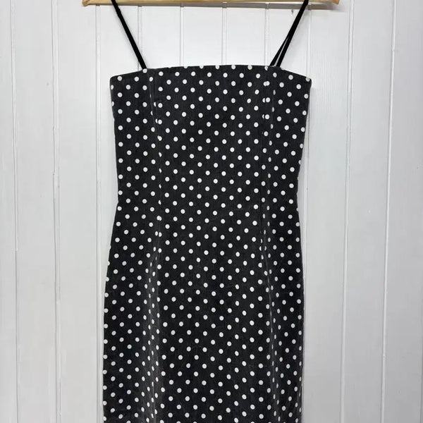 [BUNJANG] Baby Centaur Polka Dot Frill Dress / 베이비센토르 도트 프릴 원피스 44-마른55  라