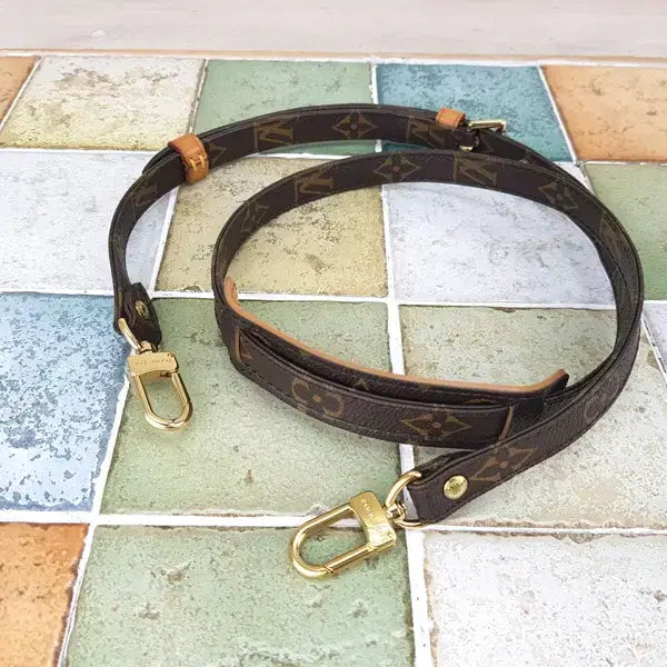 [BUNJANG] Louis Vuitton Monogram Adjustable Strap 1.5cm Width / 루이비통 모노그램 길이조절 스트랩 1.6