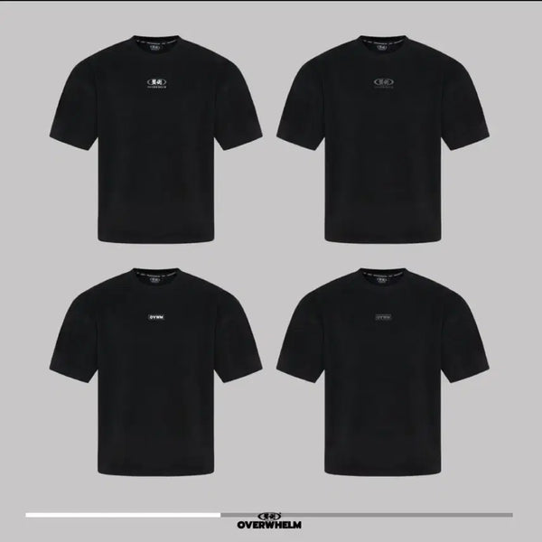 [BUNJANG] APDO Towel Terry Oversized T-Shirt Black (White Logo) M / 압도 타올지 오버핏 티셔츠 블랙(화이트로고)M 새상품 팔아요