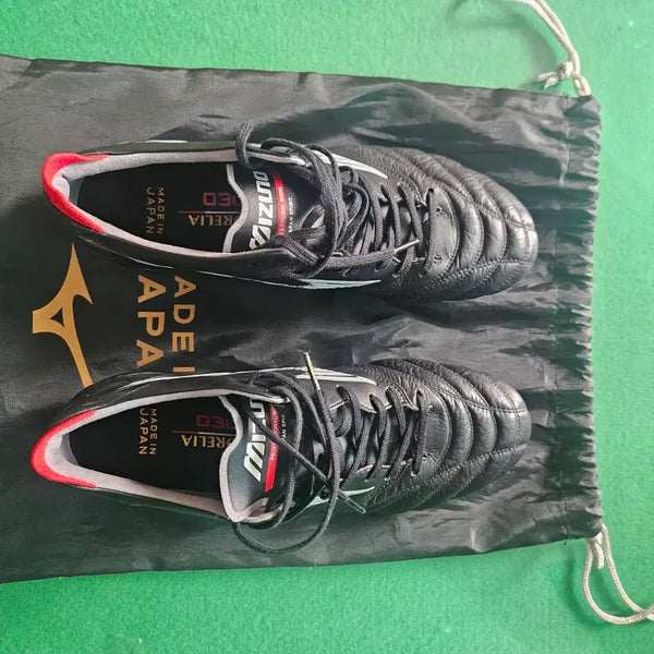 [BUNJANG] Mizuno Morelia Neo IV Japan FG Soccer Cleats Black/White (265mm) / 미즈노 모렐리아 네오4 제팬(jpn) 블랙/화이트 (265mm)