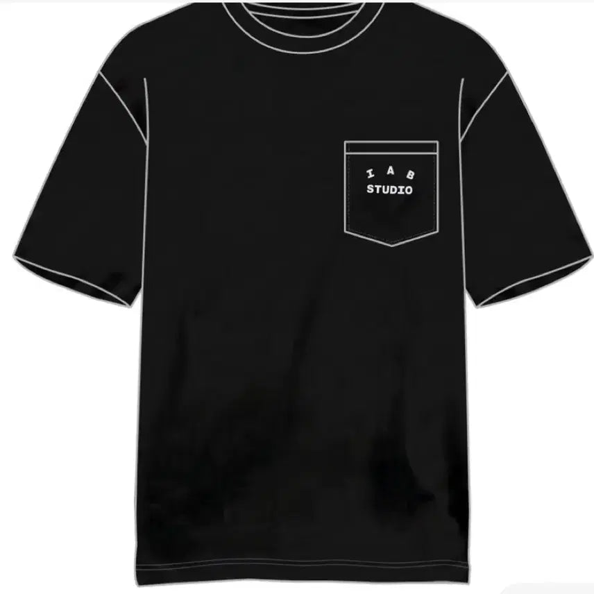 [BUNJANG] IAB Studio Pocket Short-Sleeve T-Shirt / 아이앱 포켓 반팔티