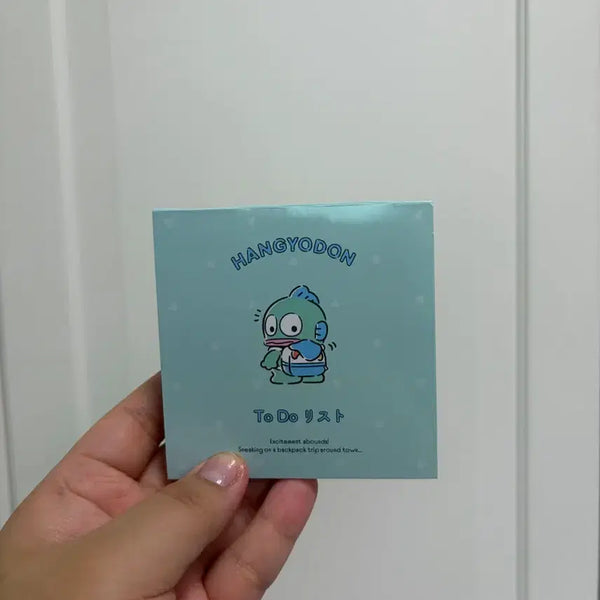 [BUNJANG] Sanrio Hangyodon To-Do List Memo Pad / 산리오 일본정품 한교동 투두리스트 떡메모지