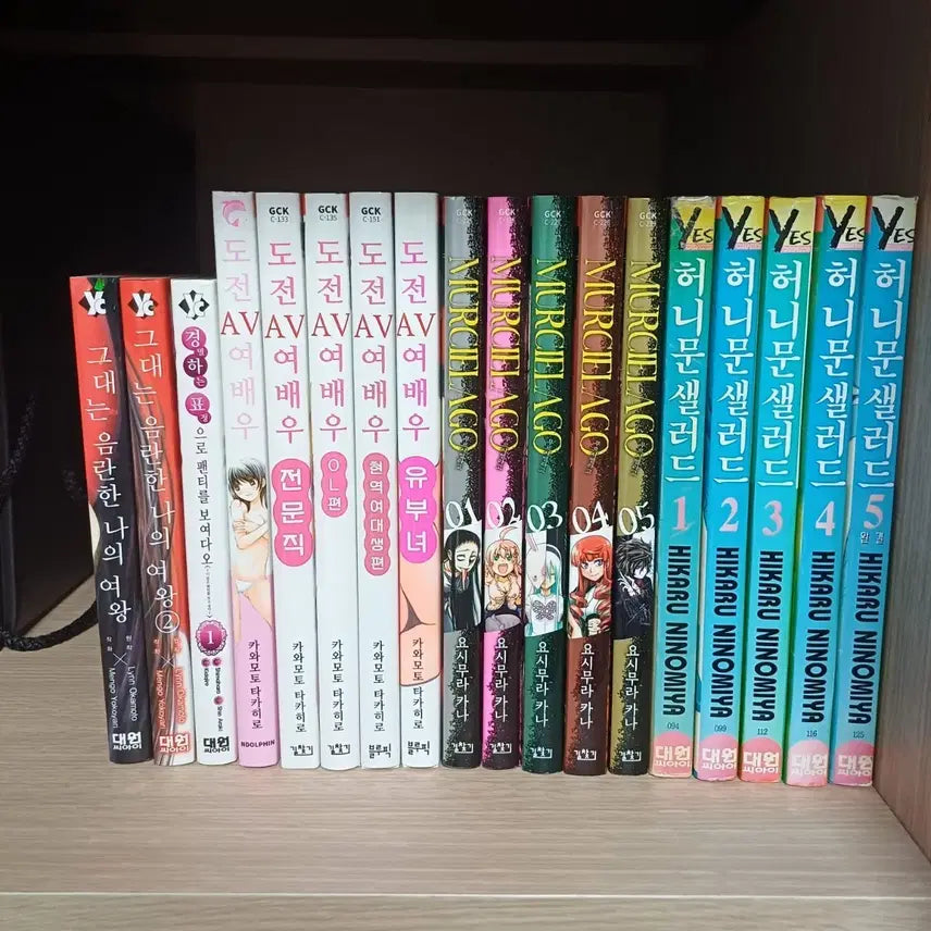[BUNJANG] Manga Comics Bundle Set (18 Volumes) / 만화책 일괄